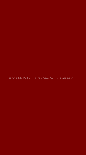 Tampilan Antarmuka Aplikasi Cahaya 128 Portal Informasi Game Online Terupdate - 3
