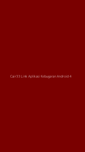 Tampilan Antarmuka Aplikasi Cair33 Link Aplikasi Kebugaran Android - 4