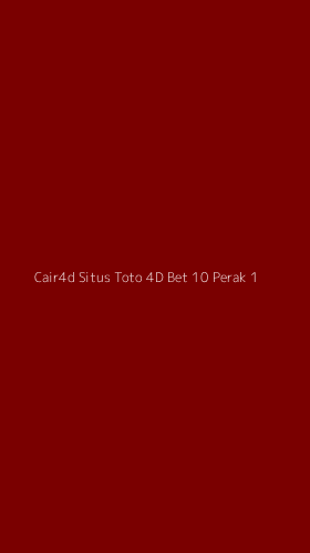 Tampilan Antarmuka Aplikasi Cair4d Situs Toto 4d Bet 10 Perak - 1