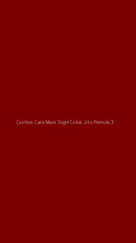 Tampilan Antarmuka Aplikasi Cairbos Cara Main Togel Colok Jitu Pemula - 3