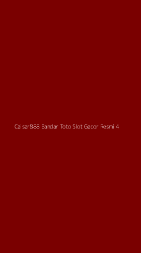 Tampilan Antarmuka Aplikasi Caisar888 Bandar Toto Slot Gacor Resmi - 4