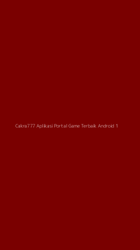 Tampilan Antarmuka Aplikasi Cakra777 Aplikasi Portal Game Terbaik Android - 1