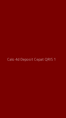 Tampilan Antarmuka Aplikasi Calo 4d Deposit Cepat Qris - 1