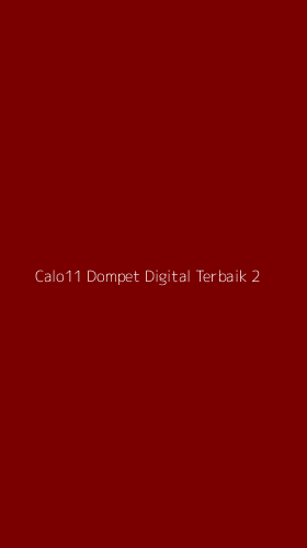 Tampilan Antarmuka Aplikasi Calo11 Dompet Digital Terbaik - 2