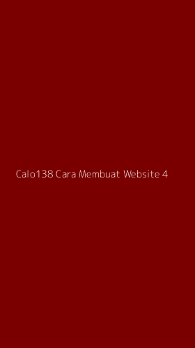 Tampilan Antarmuka Aplikasi Calo138 Cara Membuat Website - 4