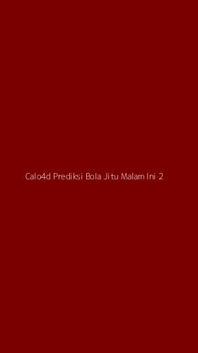 Tampilan Antarmuka Aplikasi Calo4d Prediksi Bola Jitu Malam Ini - 2