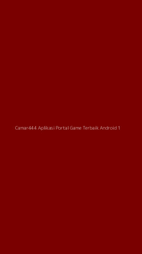 Tampilan Antarmuka Aplikasi Camar444 Aplikasi Portal Game Terbaik Android - 1
