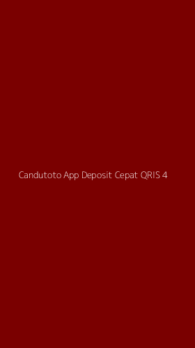 Tampilan Antarmuka Aplikasi Candutoto App Deposit Cepat Qris - 4