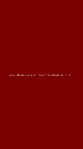 Tampilan Antarmuka Aplikasi Candutoto Wap Data Sgp Hk Sdy Terlengkap Hari Ini - 2