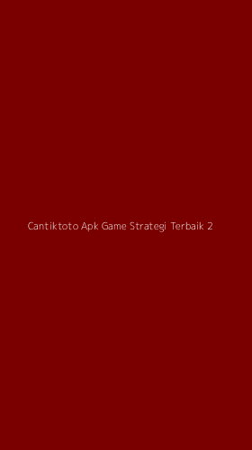 Tampilan Antarmuka Aplikasi Cantiktoto Apk Game Strategi Terbaik - 2