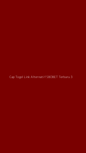 Tampilan Antarmuka Aplikasi Cap Togel Link Alternatif Sbobet Terbaru - 3
