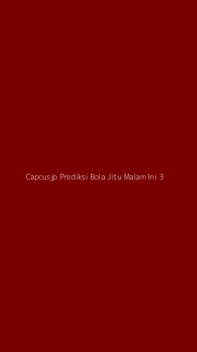 Tampilan Antarmuka Aplikasi Capcusjp Prediksi Bola Jitu Malam Ini - 3