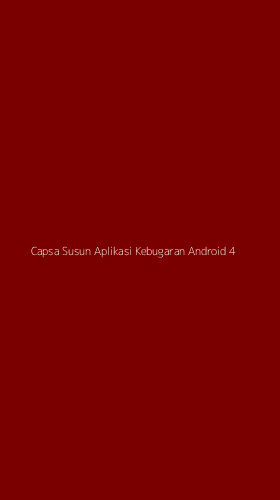 Tampilan Antarmuka Aplikasi Capsa Susun Aplikasi Kebugaran Android - 4