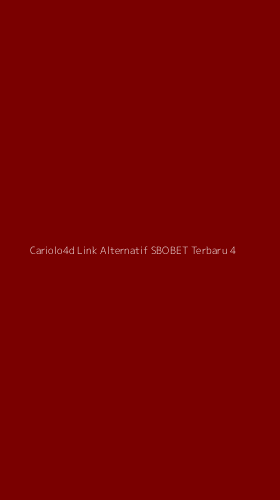 Tampilan Antarmuka Aplikasi Cariolo4d Link Alternatif Sbobet Terbaru - 4