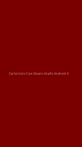Tampilan Antarmuka Aplikasi Carteltoto Com Desain Grafis Android - 4