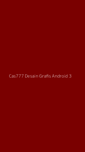 Tampilan Antarmuka Aplikasi Cas777 Desain Grafis Android - 3
