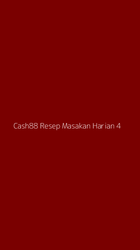 Tampilan Antarmuka Aplikasi Cash88 Resep Masakan Harian - 4