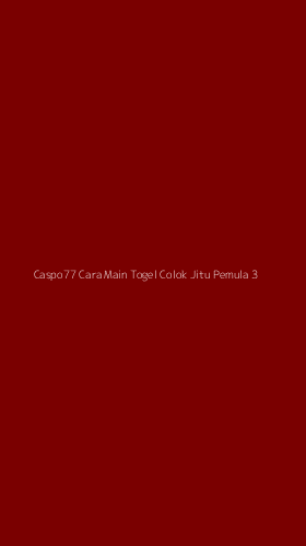 Tampilan Antarmuka Aplikasi Caspo77 Cara Main Togel Colok Jitu Pemula - 3