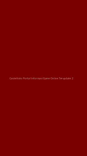 Tampilan Antarmuka Aplikasi Casteltoto Portal Informasi Game Online Terupdate - 2