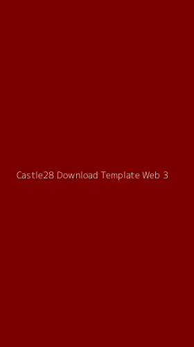 Tampilan Antarmuka Aplikasi Castle28 Download Template Web - 3