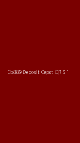 Tampilan Antarmuka Aplikasi Cb889 Deposit Cepat Qris - 1