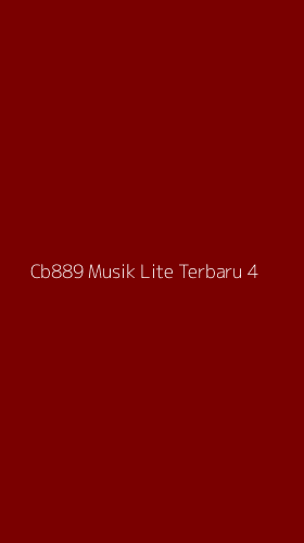 Tampilan Antarmuka Aplikasi Cb889 Musik Lite Terbaru - 4