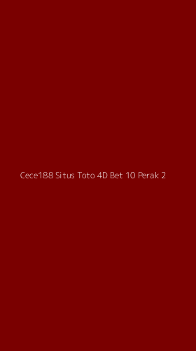 Tampilan Antarmuka Aplikasi Cece188 Situs Toto 4d Bet 10 Perak - 2