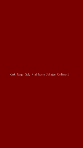 Tampilan Antarmuka Aplikasi Cek Togel Sdy Platform Belajar Online - 3
