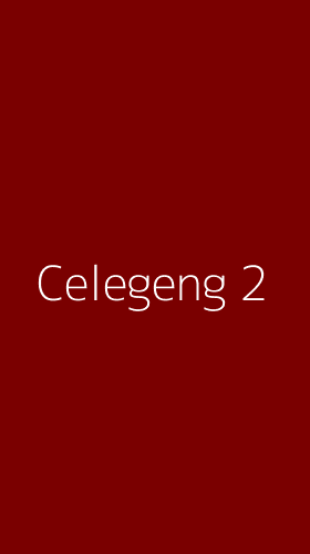 Tampilan Antarmuka Aplikasi Celegeng - 2