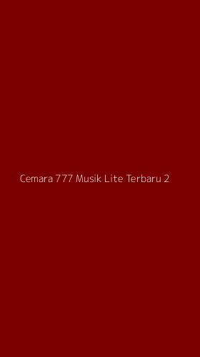 Tampilan Antarmuka Aplikasi Cemara 777 Musik Lite Terbaru - 2