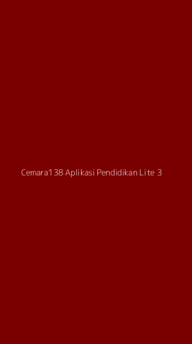 Tampilan Antarmuka Aplikasi Cemara138 Aplikasi Pendidikan Lite - 3