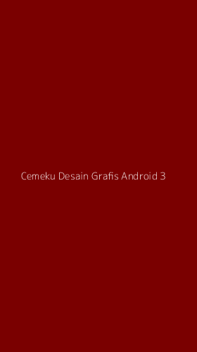 Tampilan Antarmuka Aplikasi Cemeku Desain Grafis Android - 3