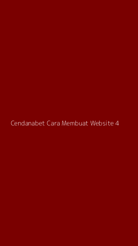 Tampilan Antarmuka Aplikasi Cendanabet Cara Membuat Website - 4