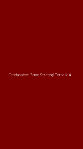 Tampilan Antarmuka Aplikasi Cendanabet Game Strategi Terbaik - 4