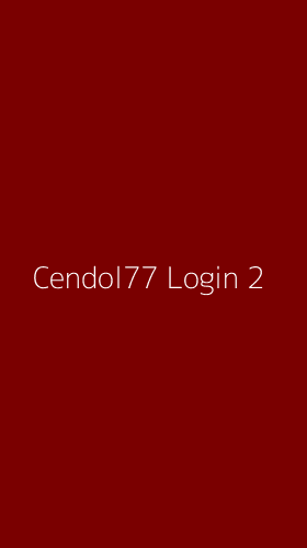 Tampilan Antarmuka Aplikasi Cendol77 Login - 2