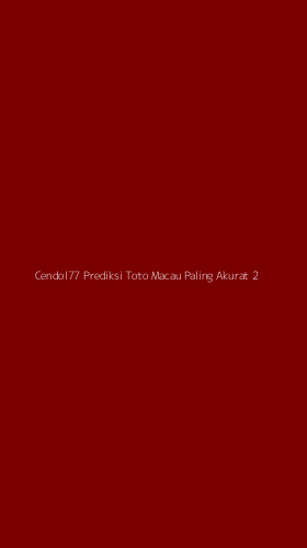 Tampilan Antarmuka Aplikasi Cendol77 Prediksi Toto Macau Paling Akurat - 2