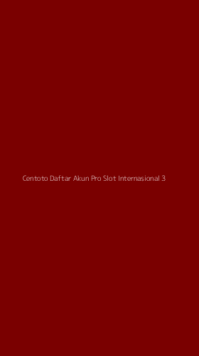 Tampilan Antarmuka Aplikasi Centoto Daftar Akun Pro Slot Internasional - 3