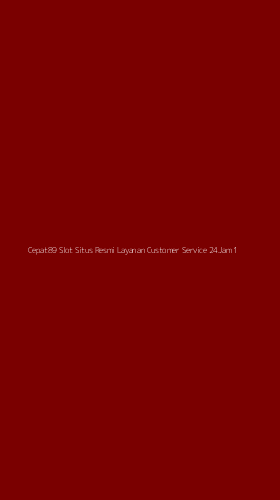 Tampilan Antarmuka Aplikasi Cepat89 Slot Situs Resmi Layanan Customer Service 24jam - 1