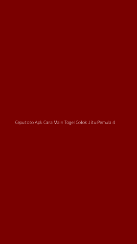 Tampilan Antarmuka Aplikasi Ceputoto Apk Cara Main Togel Colok Jitu Pemula - 4
