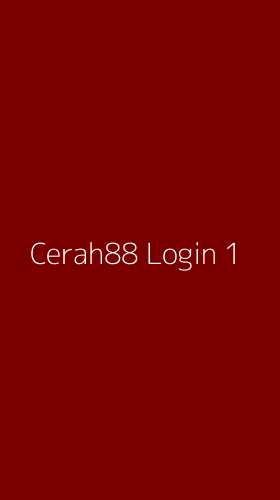 Tampilan Antarmuka Aplikasi Cerah88 Login - 1