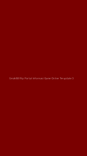Tampilan Antarmuka Aplikasi Cerah88 Rtp Portal Informasi Game Online Terupdate - 3