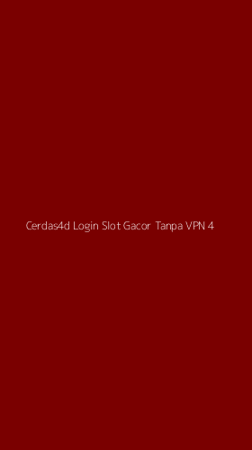 Tampilan Antarmuka Aplikasi Cerdas4d Login Slot Gacor Tanpa Vpn - 4
