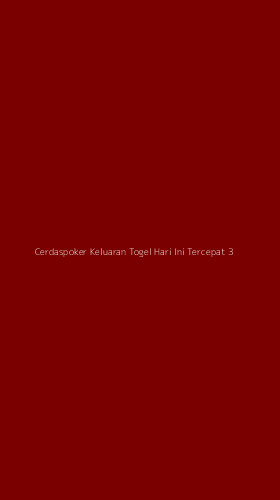 Tampilan Antarmuka Aplikasi Cerdaspoker Keluaran Togel Hari Ini Tercepat - 3