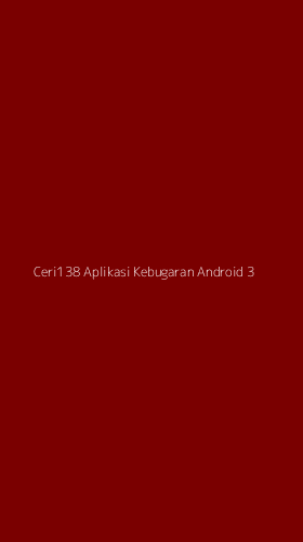 Tampilan Antarmuka Aplikasi Ceri138 Aplikasi Kebugaran Android - 3