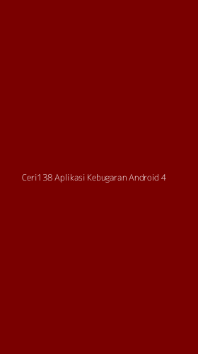 Tampilan Antarmuka Aplikasi Ceri138 Aplikasi Kebugaran Android - 4