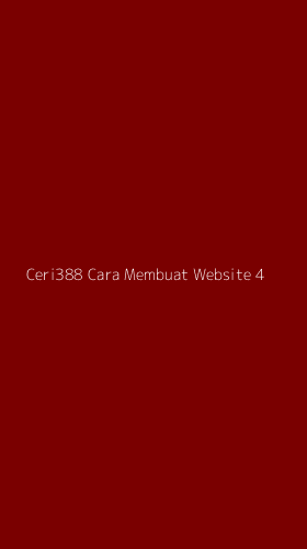 Tampilan Antarmuka Aplikasi Ceri388 Cara Membuat Website - 4