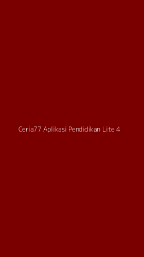 Tampilan Antarmuka Aplikasi Ceria77 Aplikasi Pendidikan Lite - 4