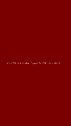 Tampilan Antarmuka Aplikasi Ceria777 Link Panduan Deposit Dan Withdraw Kilat - 2