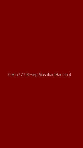 Tampilan Antarmuka Aplikasi Ceria777 Resep Masakan Harian - 4