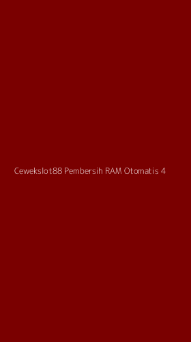 Tampilan Antarmuka Aplikasi Cewekslot88 Pembersih Ram Otomatis - 4